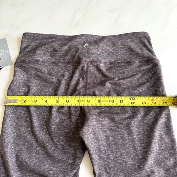 Athleta Odyssey Chaturanga Tight Heathered Brown Sz S - Picture 11 of 11